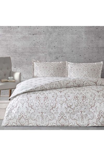 Taç Lenjerie pat dublu bumbac 100% satinat, model baroc, TaçMako-Satin, Cassandra