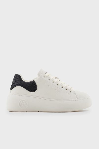 Armani Exchange Armani Exchage Logo Platform Sole Sneaker Shoes Shoes Xdx188 Xv937 N480