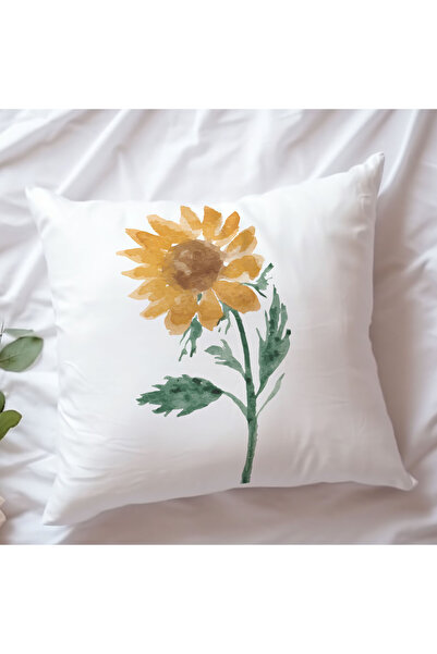 qoeuyl boutique Mesečev cvet Štampano Poklon vlakno saten Dekorativni jastuk