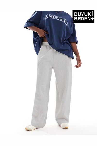 Superlife Süperlife Double Plus Size Cover Leg Λεπτό Φούτερ Spr25bea52-2