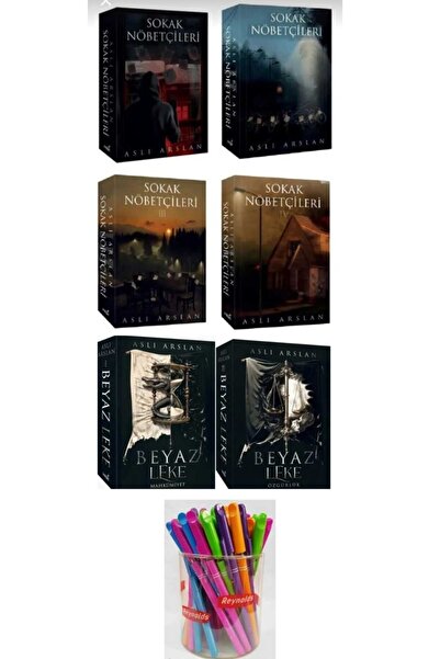 İndigo Kitap Sokak Nöbetçiler 1 2 3 4 Set / Beyaz Leke Özgürlük 1 2 Set Cilts...