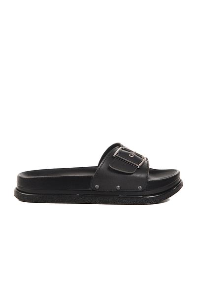 Pierre Cardin Μαύρες ελαφριές γυναικείες παντόφλες PC-7424 Z