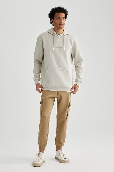 DeFacto Regular Fit Cargo Pocket Jogger Sweatpants - ίσια μέση με κορδόνια Y5533az23au