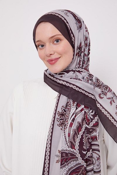 Levidor Şal sport etnic Latte Spiral