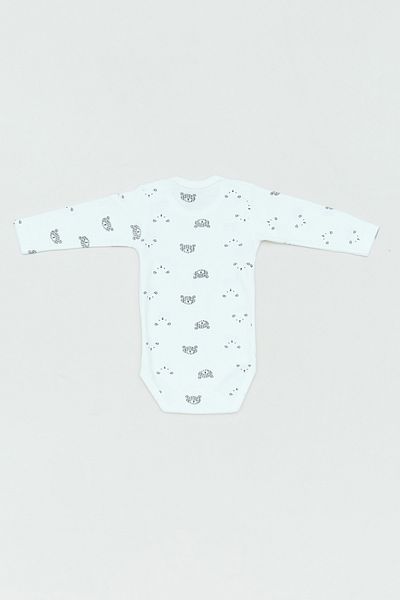 Fulla Moda Teddy Bear Printed Unisex Kids Bodysuit