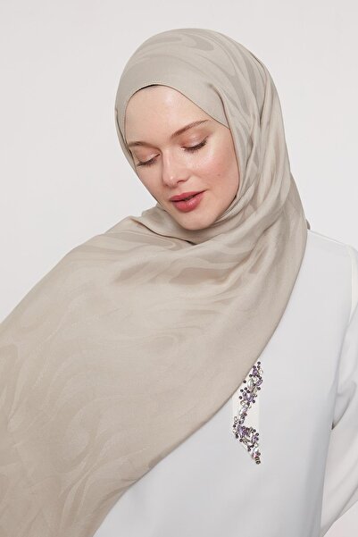 Levidor Stone Abstract Pattern Grazia Shawl