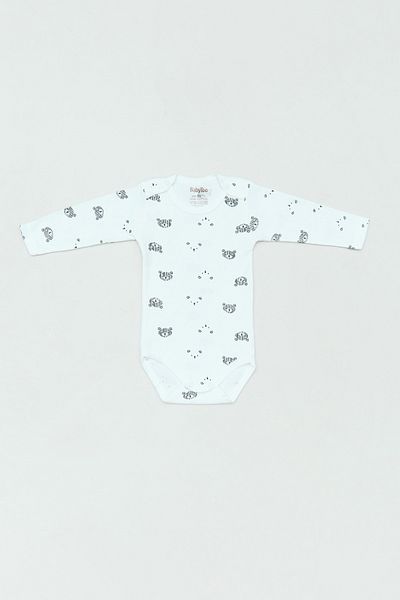 Fulla Moda Teddy Bear Printed Unisex Kids Bodysuit