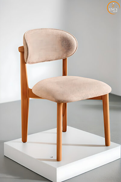 İnci İNCİ KALİTESİ İLE AHŞAP LÜKS SANDALYE