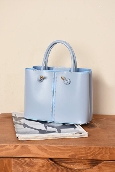 Handley Geantă elegantă de calitate cu 3 compartimente pentru femei, cu curea de umăr și curea de mână