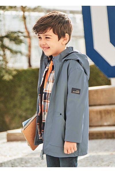 MAYORAL Boy's Fleece Lined Raincoat - Mnvs04466