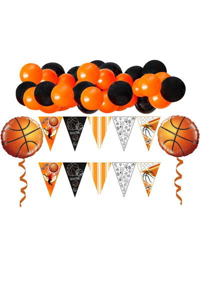 Partimarka مجموعة سلسلة بالونات تحت عنوان كرة السلة