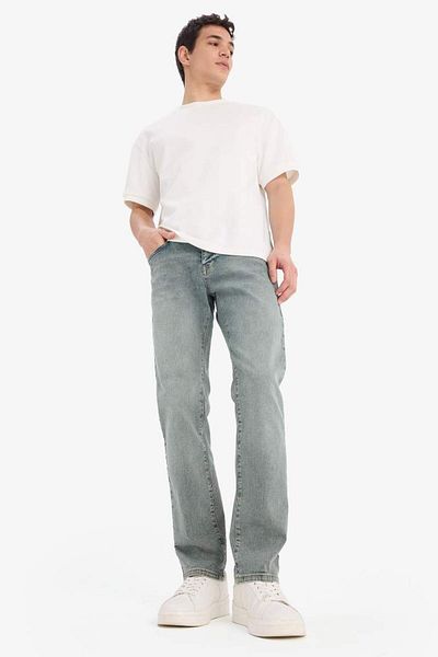 DeFacto Sergio Regular Fit Normal Fit Κανονική μέση σωλήνας πόδι τζιν παντελόνι Tyc2de9153cacedd 943114 d09