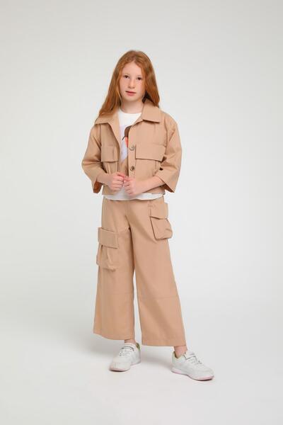 Escabel Set pentru fete din 3 piese cu jachetă_mnvs35720