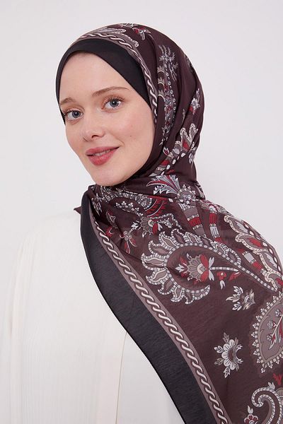 Levidor ανοιχτό καφέ Σπειροειδές Ethnic Sport Shawl
