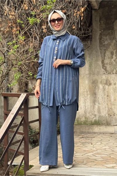 FUAT GÜRSEN Double Suit with Bronchus Detail