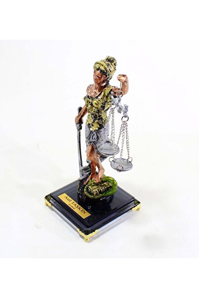Art Online Adalet Terazisi El Boyaması Ofis Makam Büro Hediyesi Hakim Savcı A...