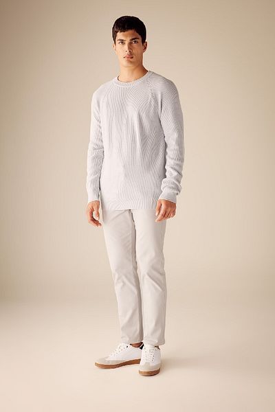 DeFacto Standard Fit Regular Cut Crew Neck Basic Plain Knitwear Sweater A8458Ax23Au