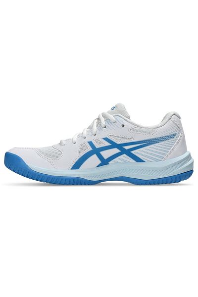 Asics Asıcs Upcourt 6 Women's White Blue Sports Shoes 1072A107-101