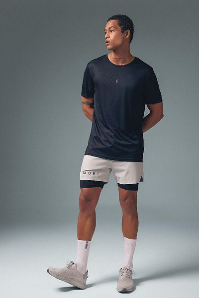 DeFacto Slim Fit Cut Sport-T-Shirt mit Reißverschluss Z2147az23au
