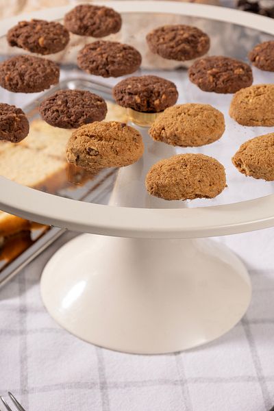 Fiyakalı Ürünler Atölyesi Cream Round Cake Stand, Cake and Cookie Presentation Stand, Dowry Box, Gift, Cake Plate