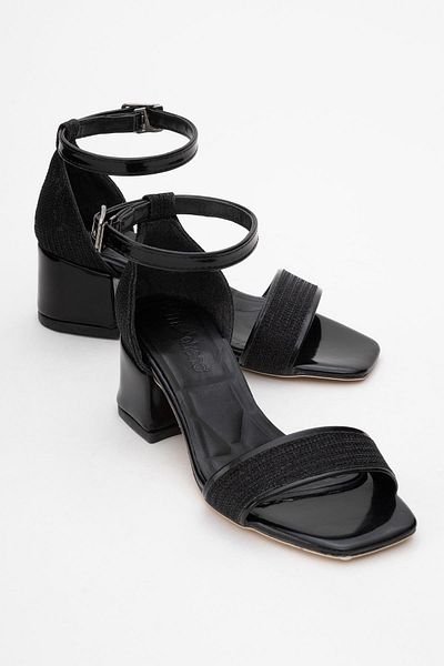 Ccway Детски сандали на висок ток BLACK SEABRA