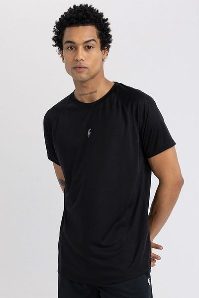 DeFacto Crew Neck Printed Fit Slim Fit Sports T-Shirt - Short Sleeve V2887Az23Au