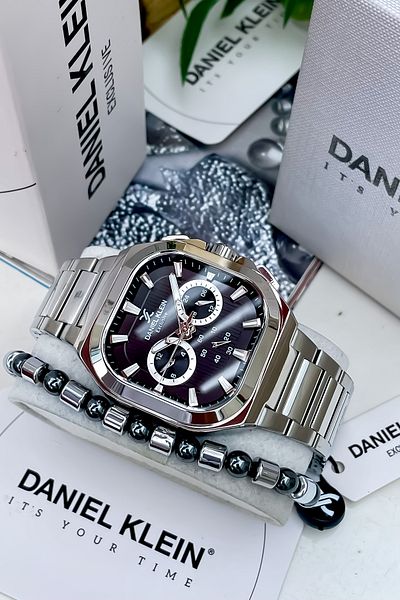 Daniel Klein Multifunction Sports Stylish New Season Original Men's Steel Wrist Watch Bracelet