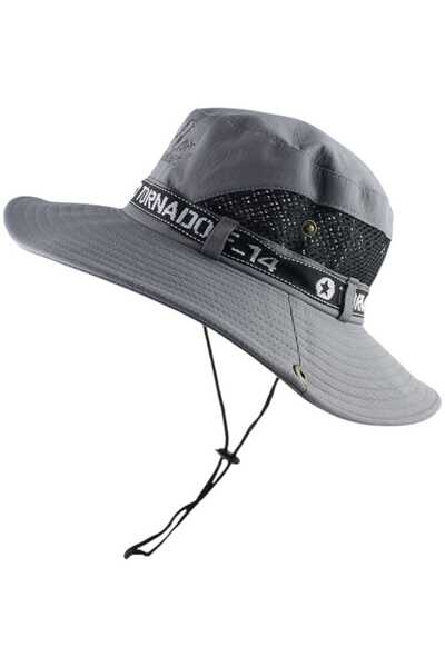 Mood Agenda Unisex Mesh αναπνεύσιμο πτυσσόμενο καπέλο Safari για πεζοπορία και παραλία