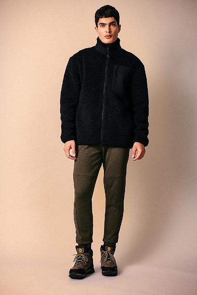 DeFacto Pike Jogger-Jogginghose – schmale Passform, Schnür-Taille, elastisches Bein, Reißverschlusstasche A5347ax23au