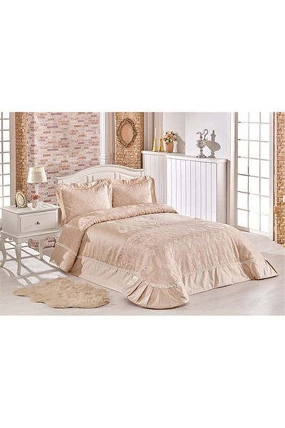 Özdilek Özdilek Double Personality Efsun Powder Evening Dress Bedspread