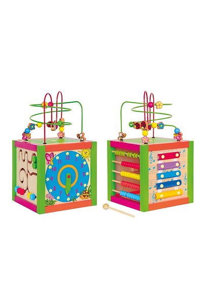 BigJigs Wooden toy - Multi-activity center