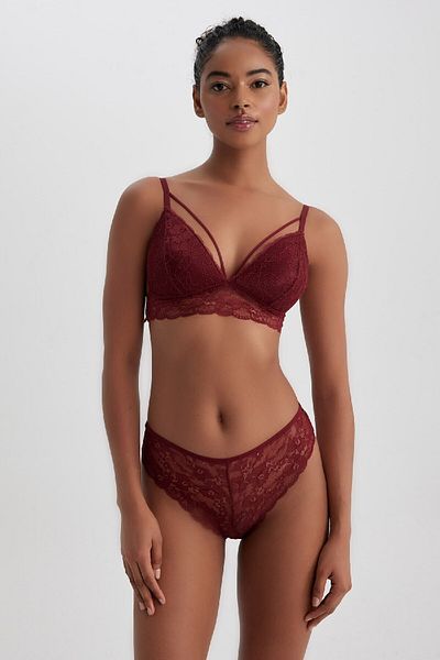 DeFacto Fall In Love Lacy Brazilian Panties T3197az23au