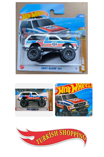 HOT WHEELS 1:64 Ölçek 2025 Case Chevy Blazer 4*4