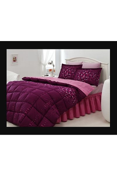 Özdilek Özdilek İxir Purple Ranforce Double Sleeping Set