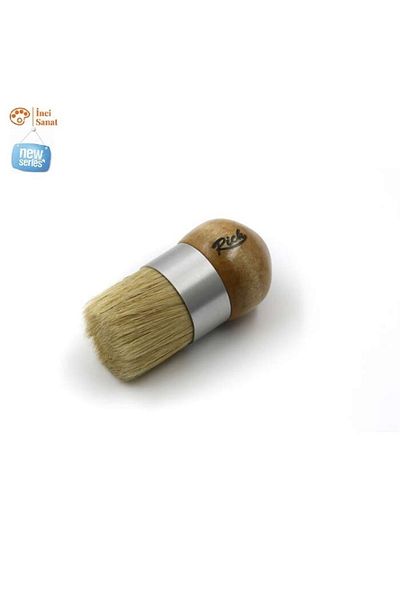 İNCİ TUVAL 800 Loose Wax Brush Large Size Natural Blending Spreading Brush