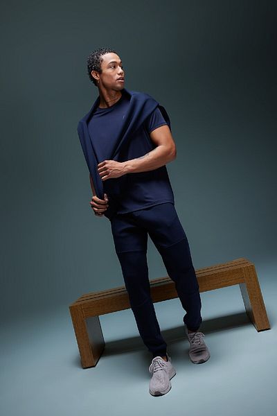 DeFacto Slim Fit Jogger Track Παντελόνι - Μέση με δύο τσέπες και Skuba Dalg