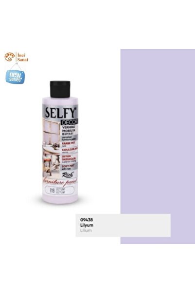 İNCİ TUVAL Lilyum Selfy Decor Kendinden Vernikli Boya N:818 Su Bazlı Akrilik ...