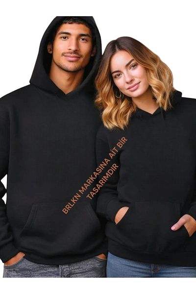 BRLKN Unprinted Hooded Lover Combination Sweatshirt
