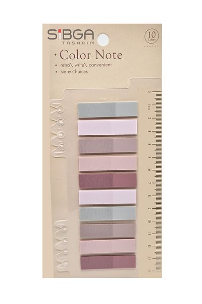 sibga tasarım Transparent Bookmark, Sticker Note Paper 200 Sheets