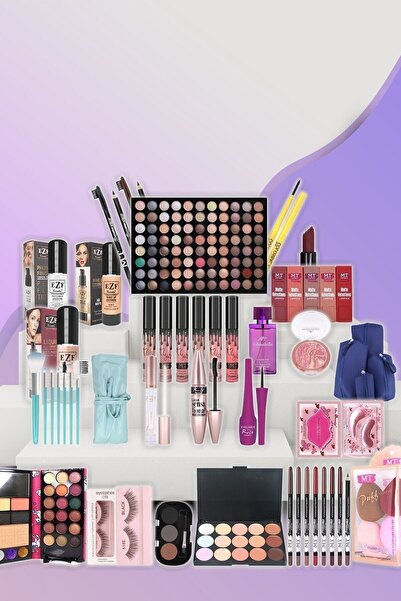 Mardinal Profesyonel Gelin Çeyiz Makyaj Seti Buğday Ten