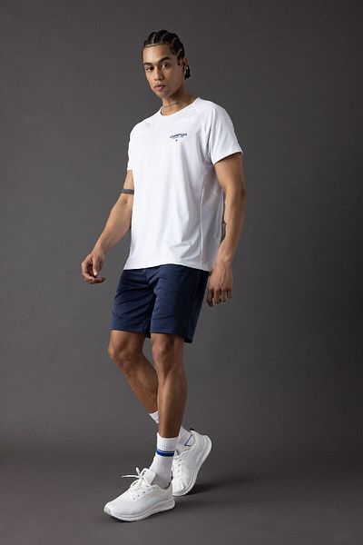DeFacto Bedrucktes Slim-Fit-Sport-T-Shirt mit Rundhalsausschnitt – kurze Ärmel B5019ax24sp