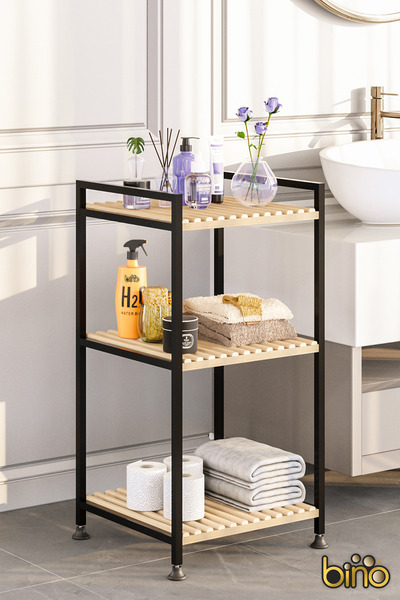 Bino Banyo Rafı Banyo Düzenleyici Mutfak Rafı Banyo Dolabı Mutfak Dolabı Orga...