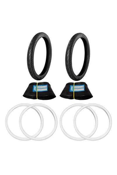 Genel Markalar Cup 17-17 Modifiye Lastik Yanak Seti (50/100-17 Dış 2.00-17 İç...