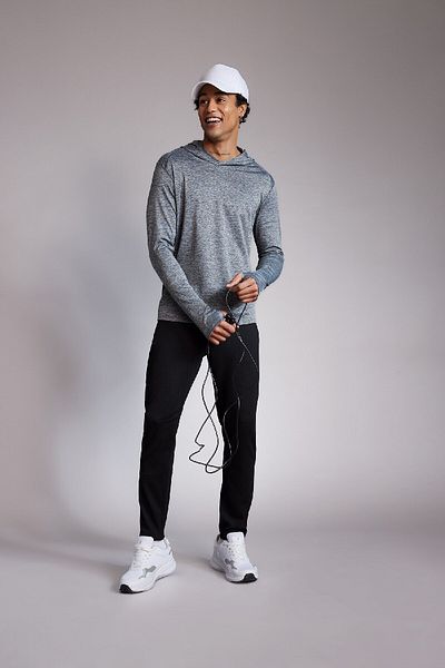 DeFacto Спортен суичър Slim Fit с качулка - B4592Ax24Sp
