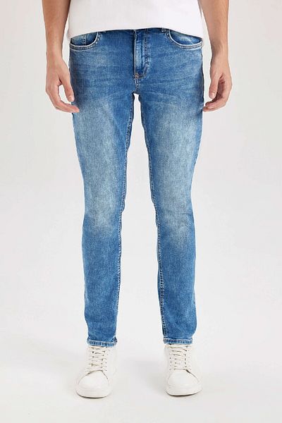 DeFacto Carlo Skinny Fit Extra Skinny Fit Κανονική μέση Extra Skinny Leg Τζιν B4672ax24sp