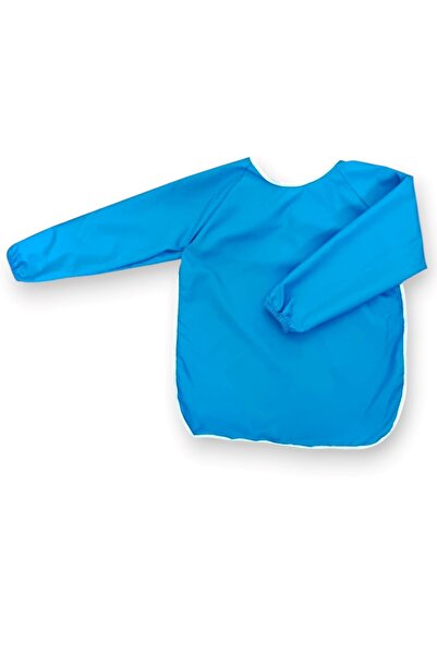 Genel Markalar Mavi Boyama Önlüğü M Beden 4-6 Yaş Su Itici Kumaş