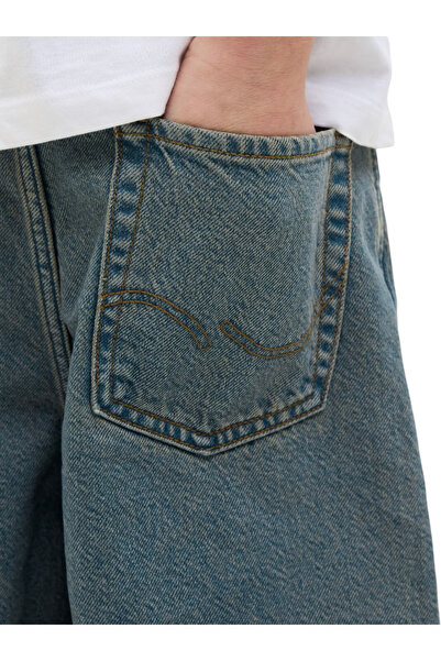 Jack & Jones Blugi scurti JACK &JONES Iron Original 206 JNR - 12272048-Blue Denim