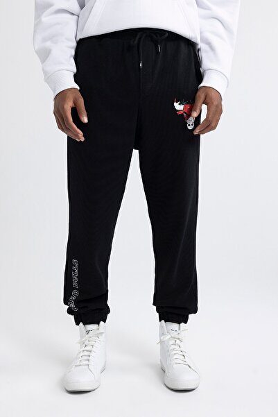 DeFacto NBA Chicago Bulls Oversize Jogger Sweatpants - U9879az23au