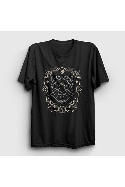 Presmono Μπλουζάκι Unisex Black Leo Horoscope 527541 ττ