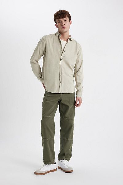 DeFacto Regular Fit Long Sleeve Shirt